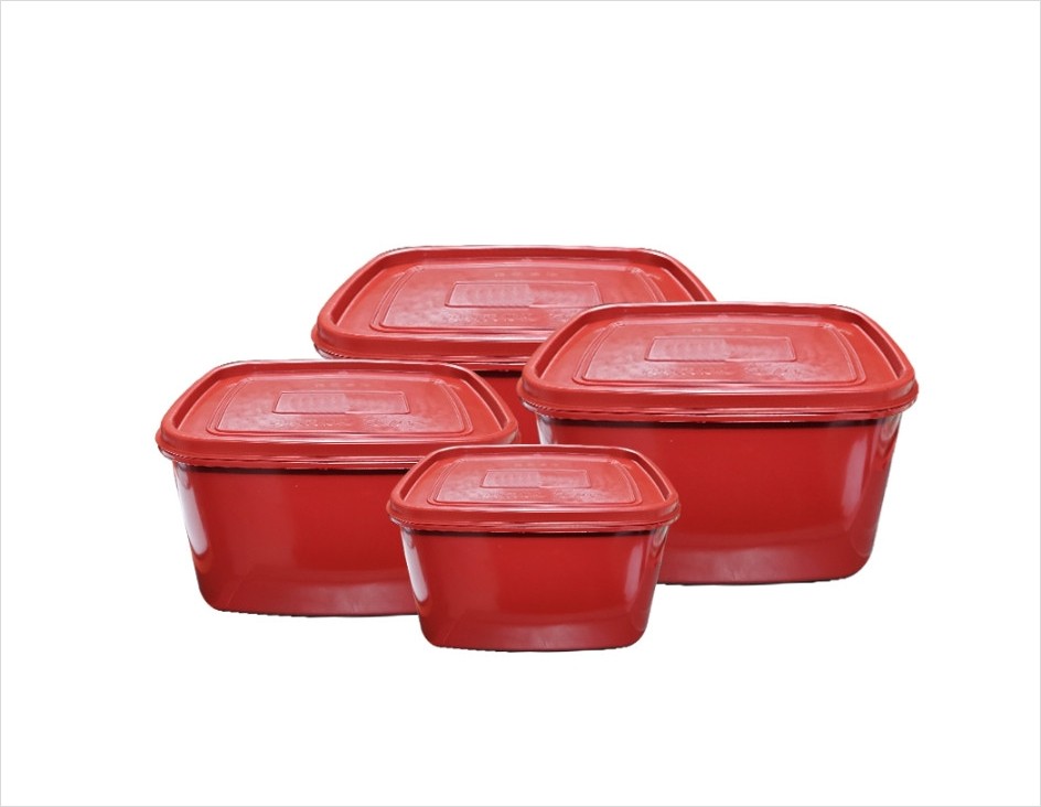 대영 업소용 김장독밀폐12호 6개 김치통 적색밀폐 국내 제조 생산 : 주방장터