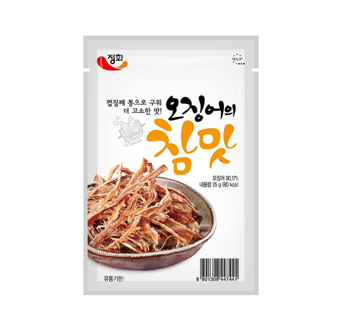 (마른안주) 정화 오징어의 참맛 25g 3개 무료배송 : 노리몰:nori