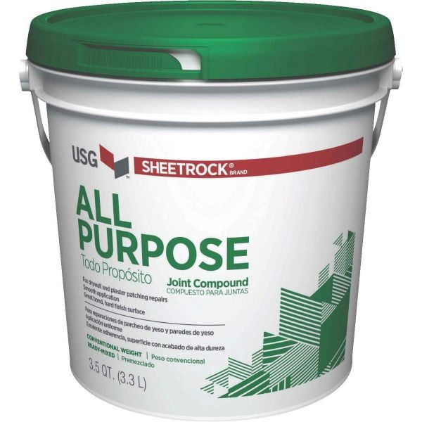 US GYPSUM 385140 385140004 다목적 이음화합물, 3.5 Qt(3.3 리터) : 세화센트럴