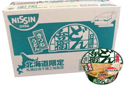 일본 컵라면 라면 닛신 컵누들 돈베이 키츠네우동 라멘 우동 식품 직구 96g : 도톤앤보리