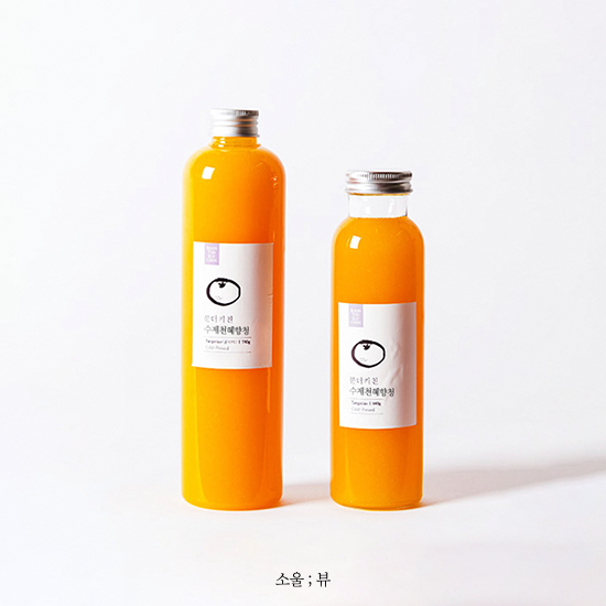 착즙 천혜향청(150ml) 분더키친 프리미엄 콜드프레스 착즙 수제 과일청 : 소소팩토리