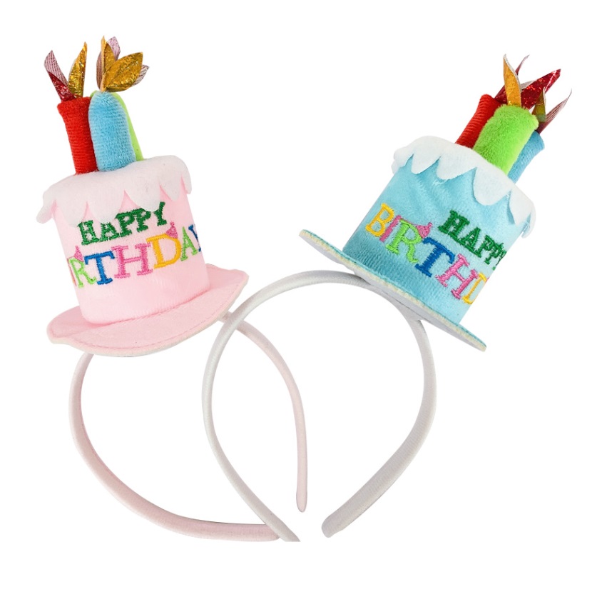 파티클럽 생일 케잌 머리띠 헤어밴드 케익 케이크 이벤트 파티 : 집현전몰
