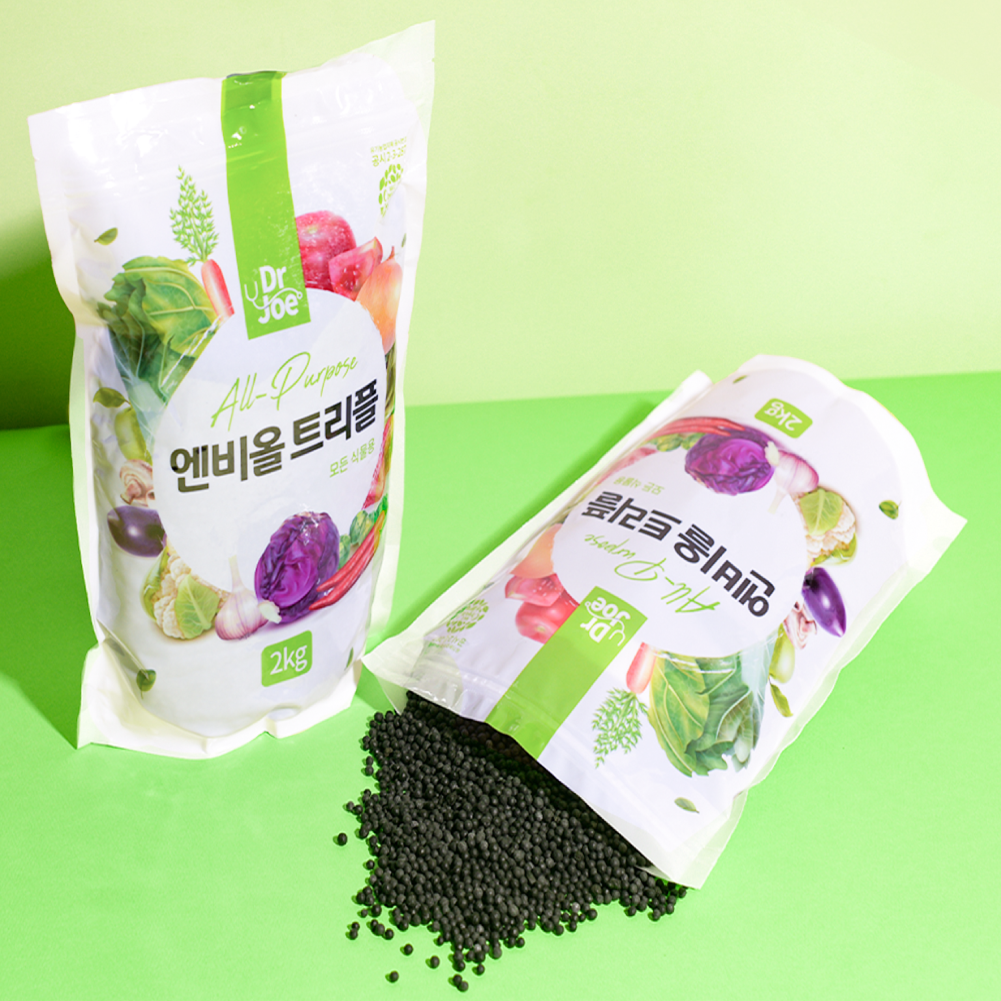 누보 닥터조 엔비올트리플 2kg 유기농 비료 : 하우투팜