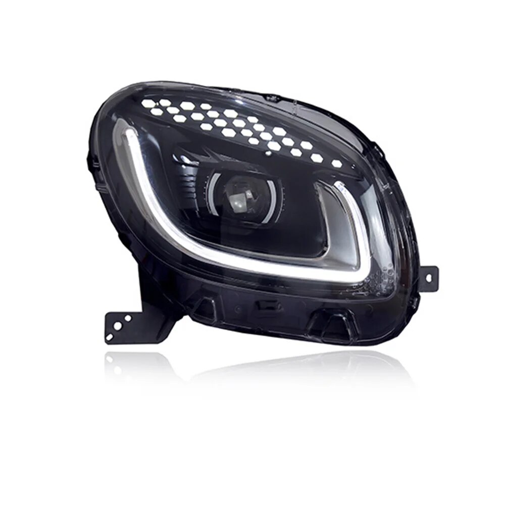 테일램프 자동차 스타일링 헤드 벤츠 스마트 453 Fortwo Forfour 2015 2019 LED 헤드라이트 : 더알마켓