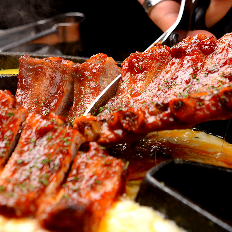 [대왕쪽갈비] 살집이 가득한 리얼 숙성염지 대왕 쪽갈비 500G, 1+1 (총 2팩) : 할인마왕