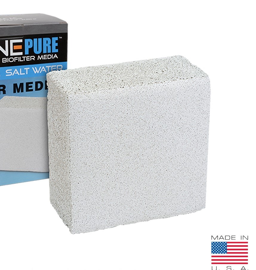 마린퓨어 블럭 (MARINEPURE BLOCK, 바이오세라믹,여과재,담수,해수어,리프탱크,해수어항,산호,수족관) : Reef Garden