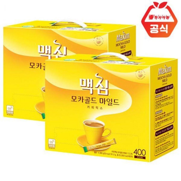 맥심 모카골드 커피믹스 400T +400T : 둥둥아놀자