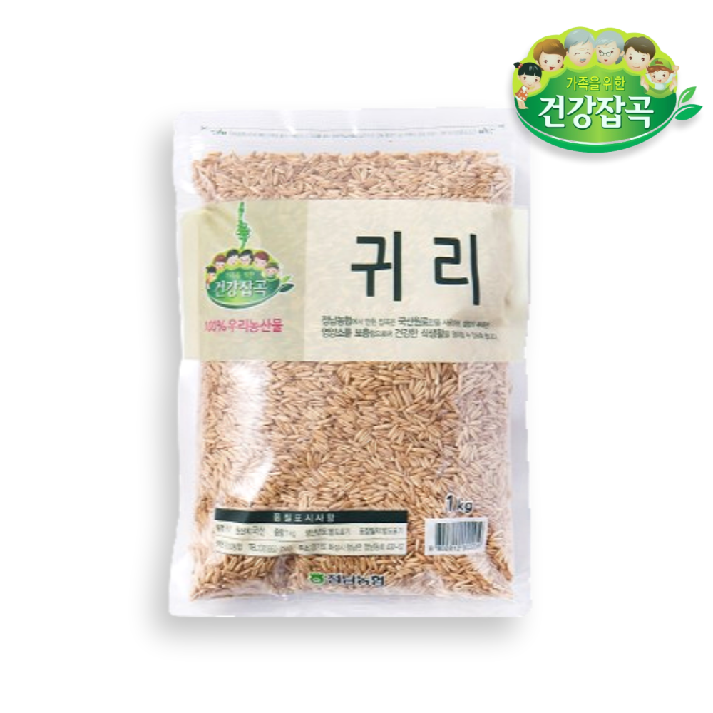 귀리1kg 국산 23년산 ★햇귀리★ 슈퍼푸드 [원산지:국산] : 건호농산