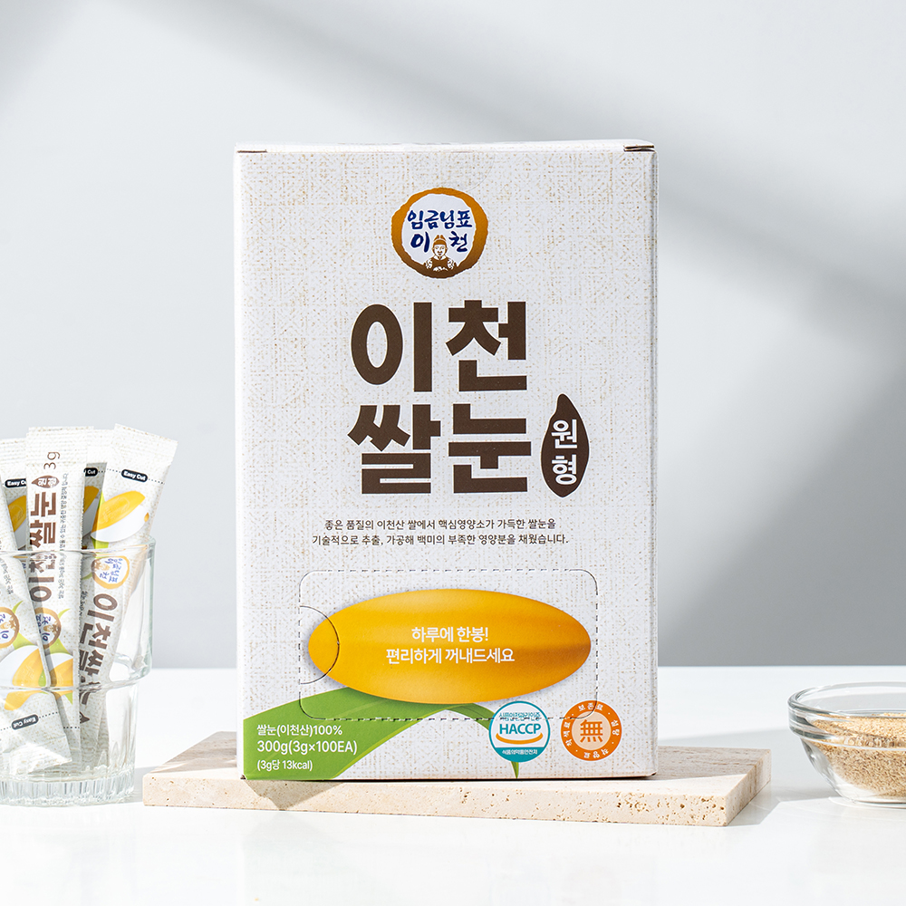 [임금님표] 이천산 현미 이천쌀눈 스틱 100개입 : 임금님표 이천쌀눈