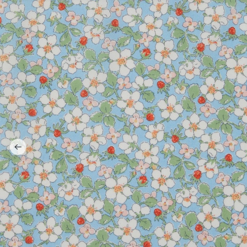 [리버티 자투리 ]  페이즈앤 ( B )    39  cmX 137cm : PTITECHIPIE