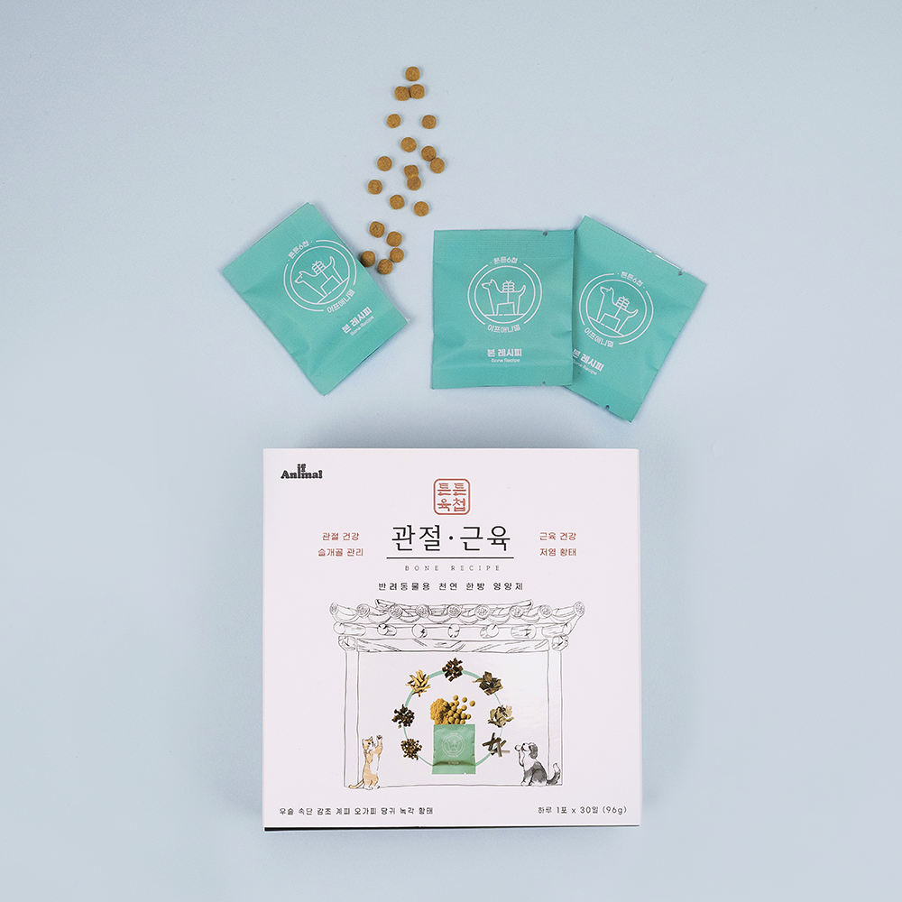 이프애니멀 튼튼육첩 30일분 본 고양이 슬개골 관절 다리 영양제 : 이프애니멀