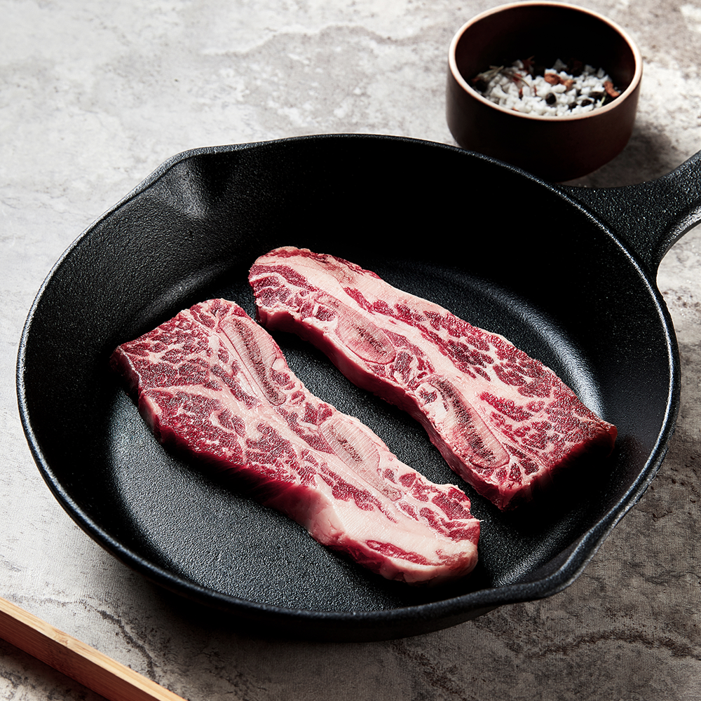 미국산 초이스 LA갈비 1Kg 온라인정육점 육라운드 수입소고기 프라임소고기 도매 : 육라운드