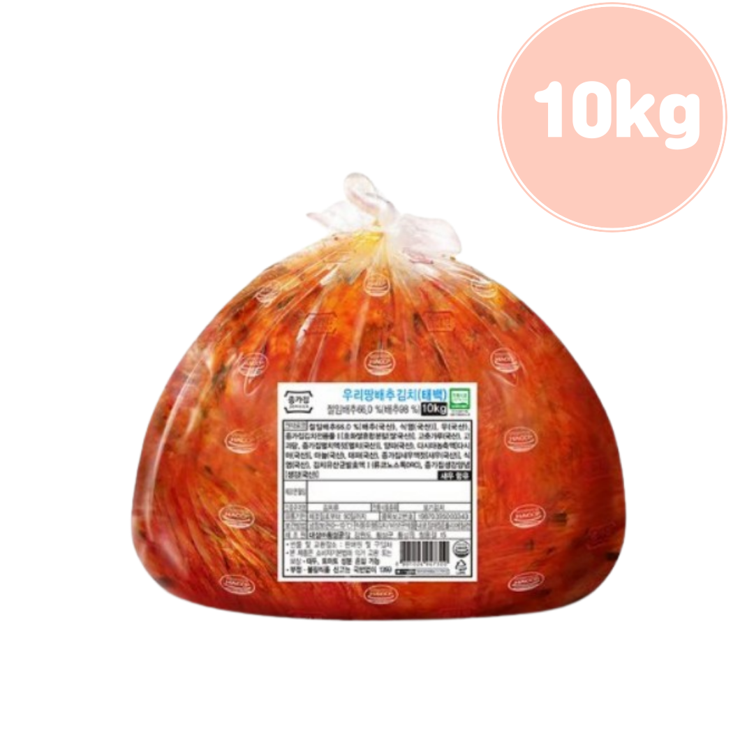 대상 종가집 우리땅배추김치 태백 10kg : 알집상회