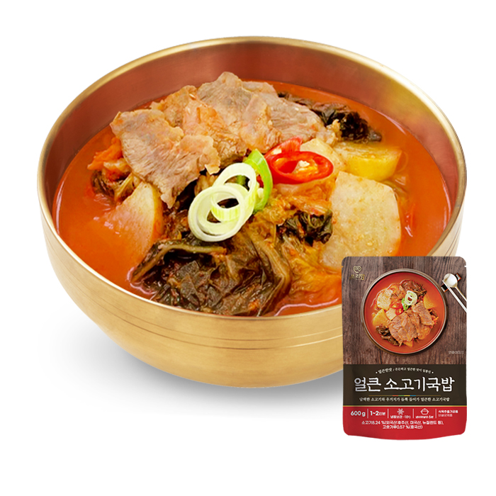쏘리맘 사골 얼큰 소고기 국밥 엠에스푸드 즉석 요리 캠핑 간단 간편 엄마손맛 간편식 혼밥 음식 : 엠에스푸드몰