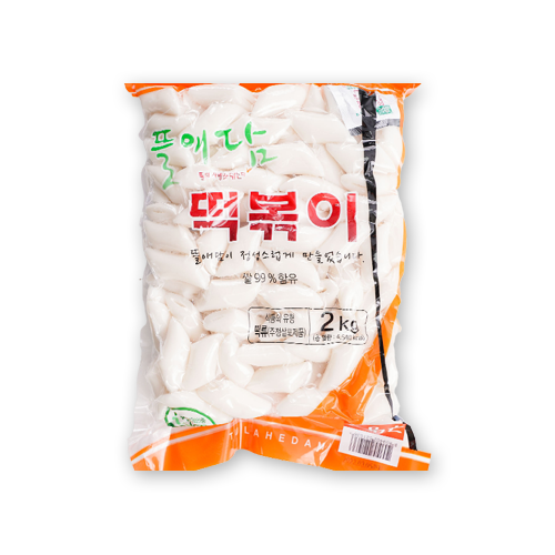 뜰애담 구멍떡볶이떡 2kg : 다담 몰