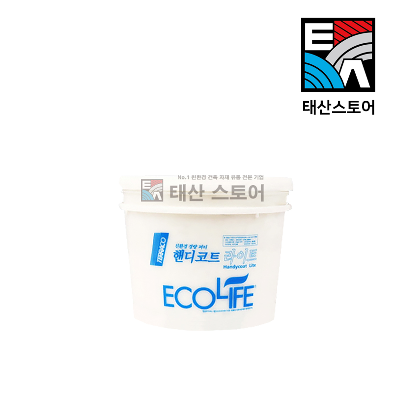 테라코 핸디코트 라이트 경량화된 핸디코트 가벼운터치감 경량퍼티 조인트 및 전면퍼티 4kg : 태산스토어
