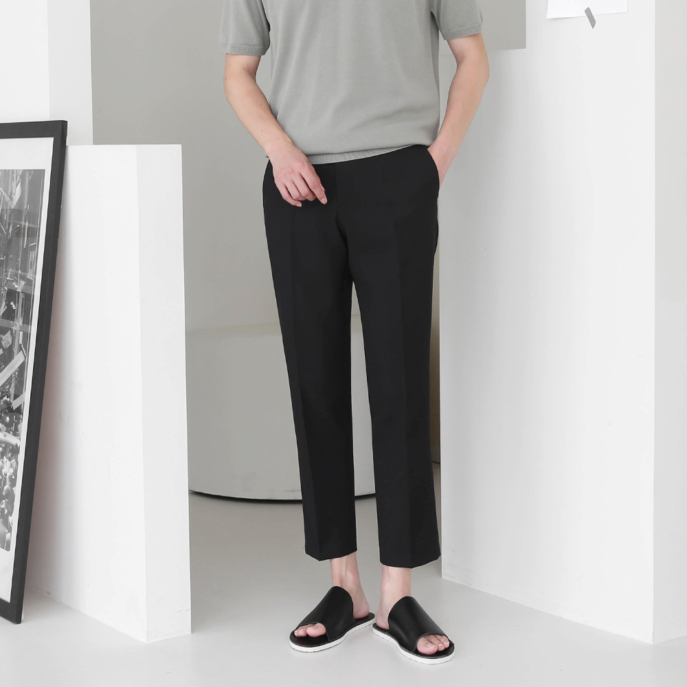 에덴 기획 9부 밴딩 슬랙스 (S~2XL) : 하오칸
