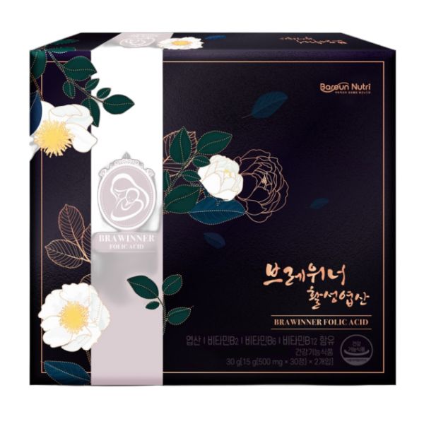 바른뉴트리 브레위너 4세대 임신준비 임산부 활성 엽산 800 영양제 1021464 16%할인 30정 1달분 : 데일리샵941