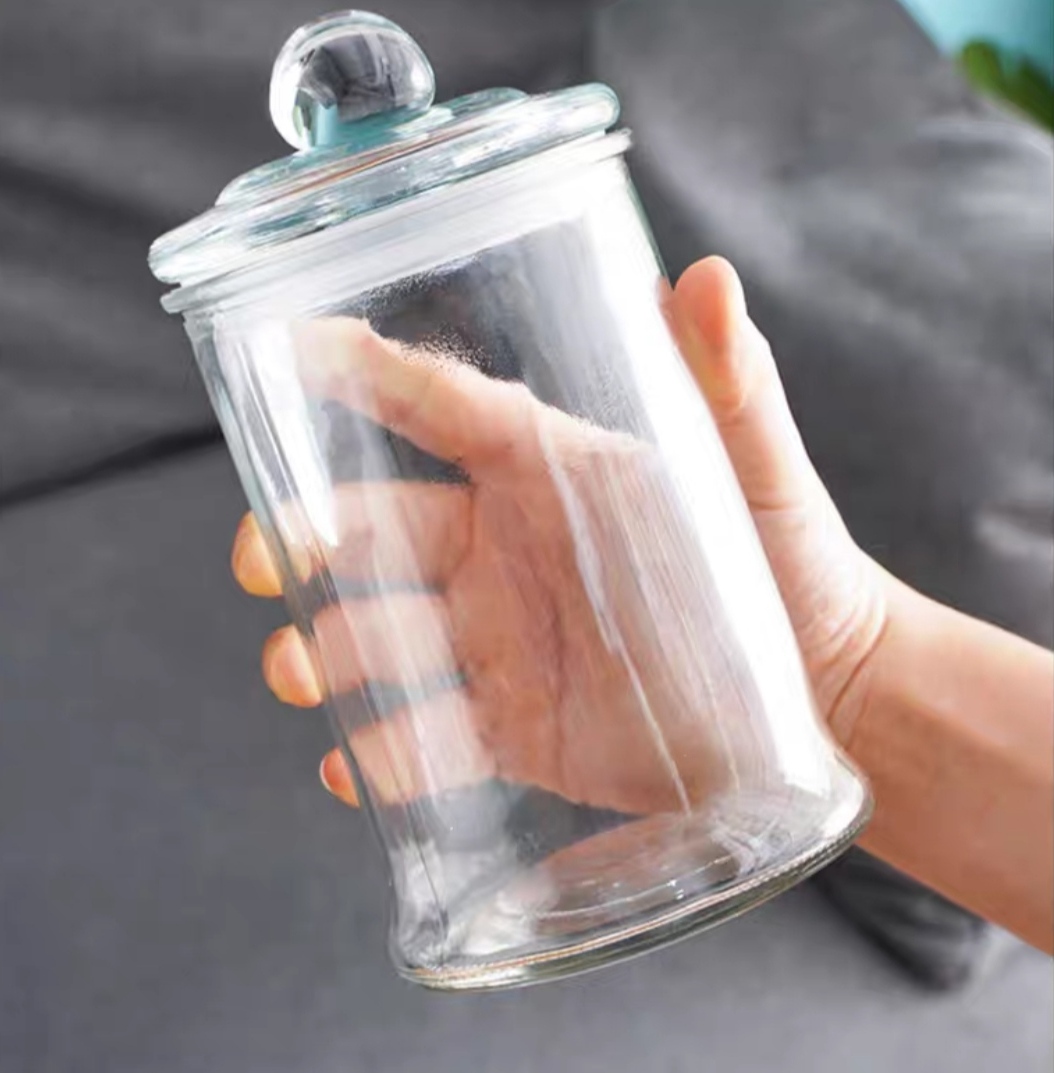 밀폐형 테라리움 유리 용기 150ml 370ml 750ml 뚜껑있는 미니 유리병 : 타이니테라