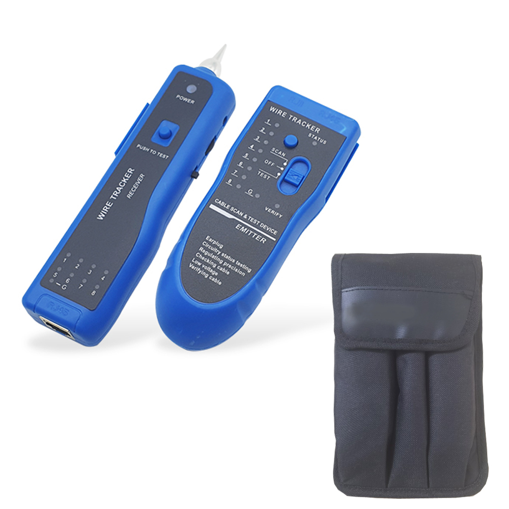 RJ45 RJ11 랜선 전화선 랜테스터기 케이블 멀티 테스터기 와이어 트래커 : 제이피엘프라자