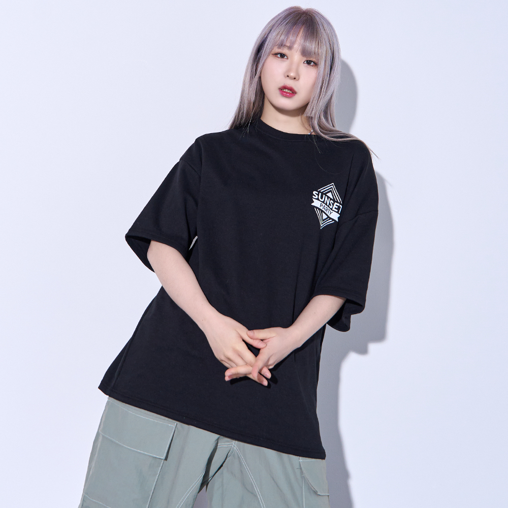 하바나 스트릿 오버핏반팔티 방송댄스복 간지나는댄스걸 : 간지나는 댄스걸