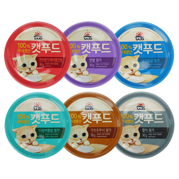 사조 로하이 캣푸드 90g 고양이캔 : 셔리펫