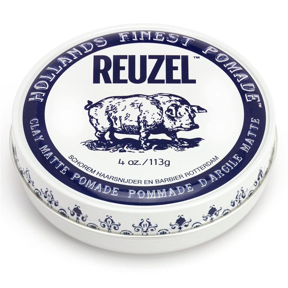 리우젤 Reuzel 클레이 매트 포마드 헤어왁스 우디 113g 바버샵 헤어세팅 미디움 홀드 매트 왁스 강한 고정 : ADDD