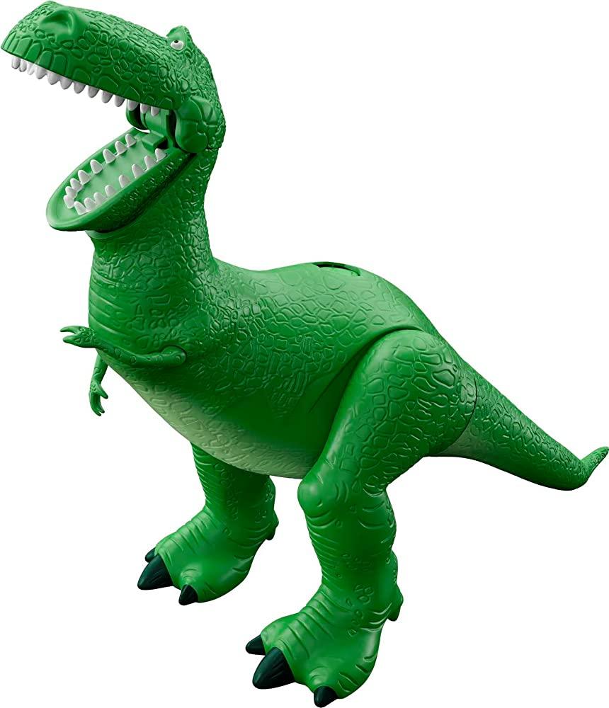 Mattel 디즈니 픽사 토이 스토리 움직이고 말하는 렉스 피규어 : 화이트라이크샵