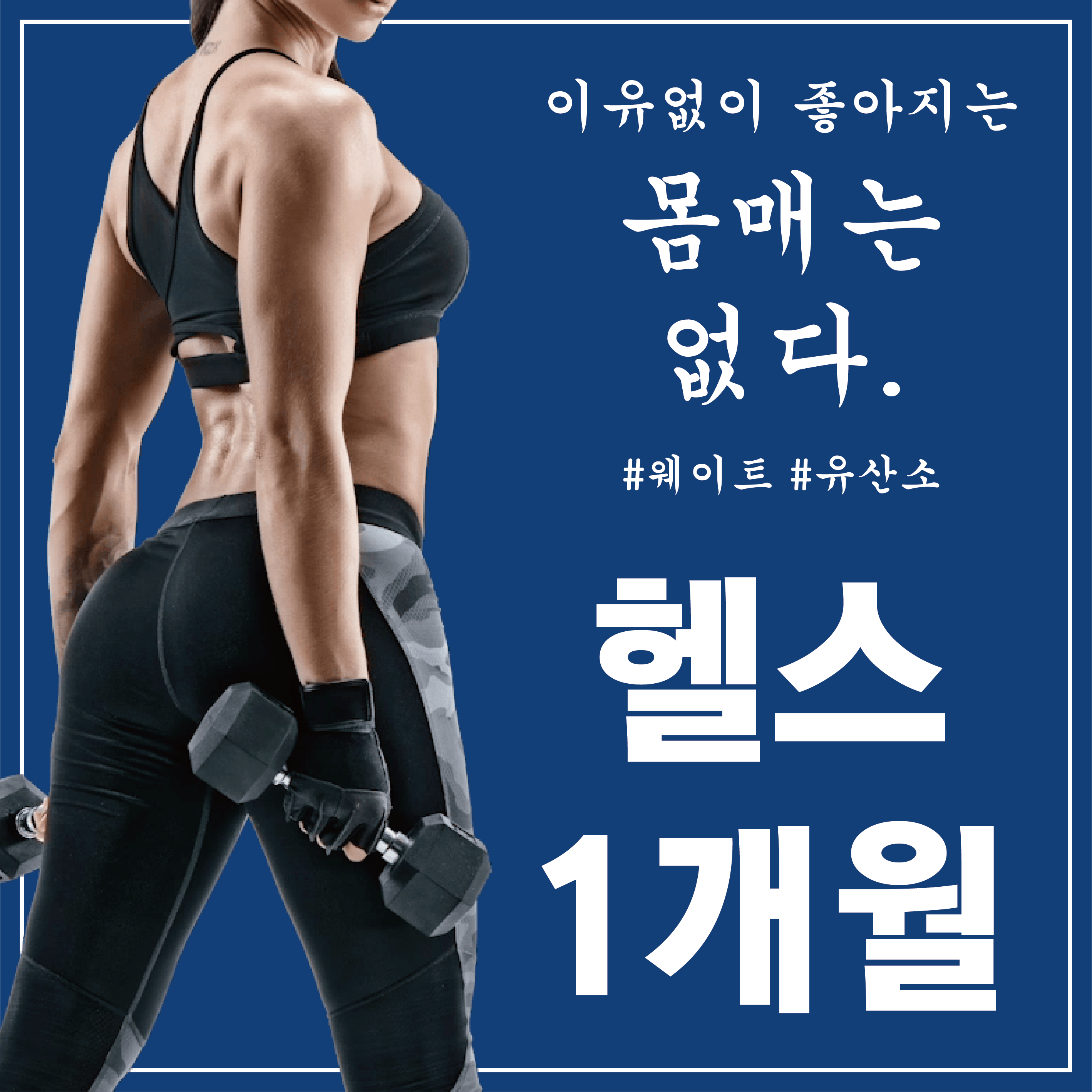 헬스1개월 : 애니데이피트니스