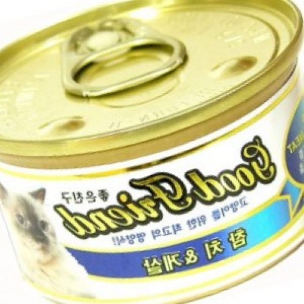 온랑 참치+게살 캔 85g : 온가지랑