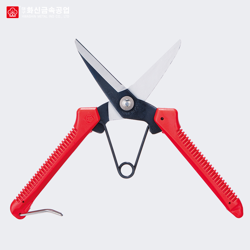 화신 다목가위 P-220 전정 함석 전기선 공업 농작업 공예 다목적 가위 색상랜덤 : 공구아지매
