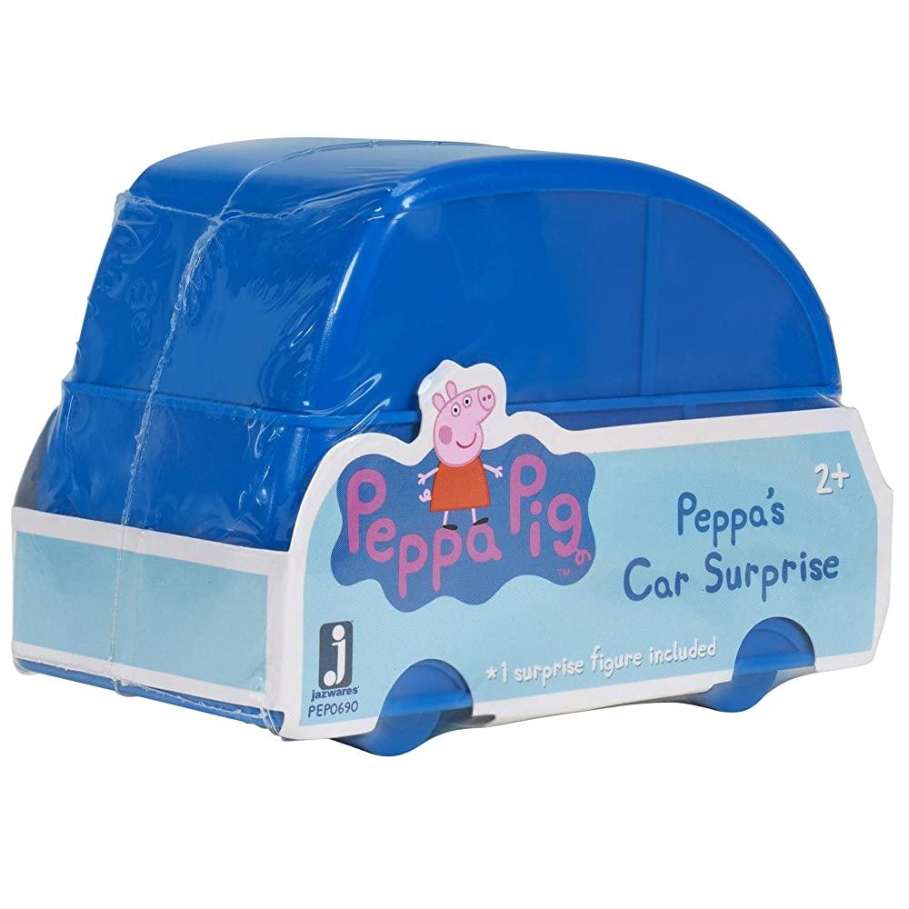 Peppa Pig 페파피그 자동차 숨바꼭질 미니 피규어 자동차 피규어 랜덤 미스터리 피규어 포함 아마존 독점 판매 : 화이트라이크샵