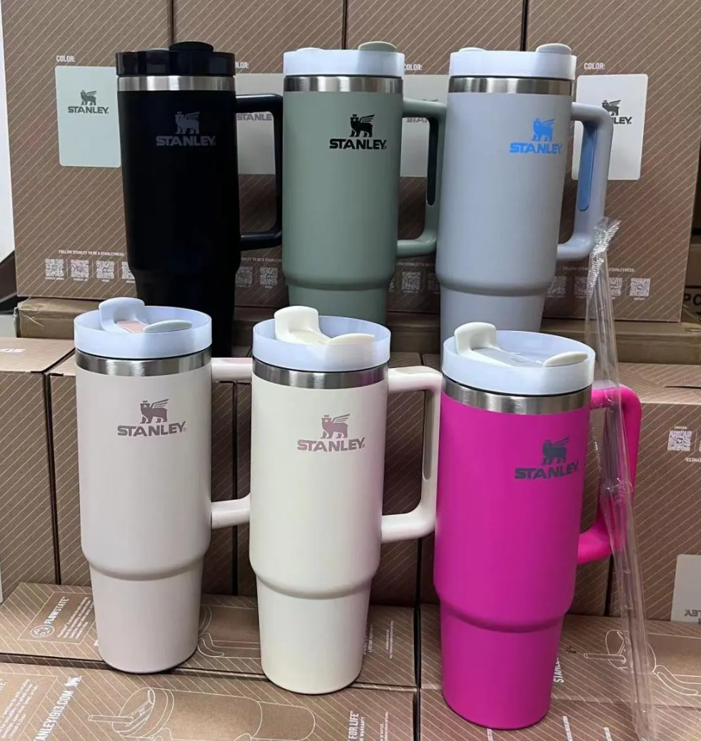 [오전12시안 주문시 당일배송]스탠리 퀜처 대용량 빨대 손잡이 텀블러 30oz 887ml : 포쌤-For ssam