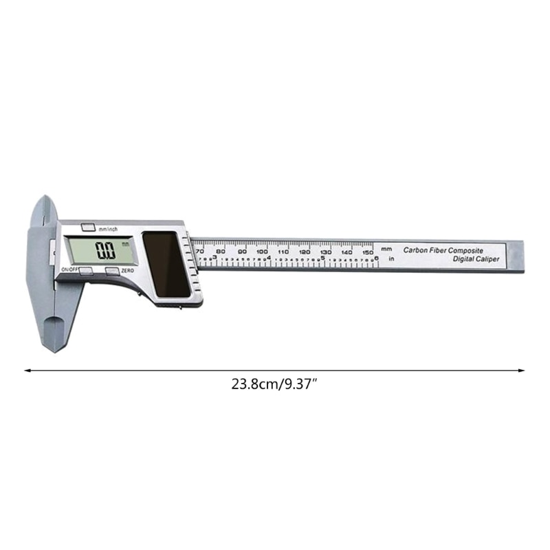 노기스 다이얼 게이지 캘리퍼스 측정기 디지털자 업그레이드된 디지털 버니어 솔라 6 인치/150mm LCD 디스플레이 태양광 : EO상회