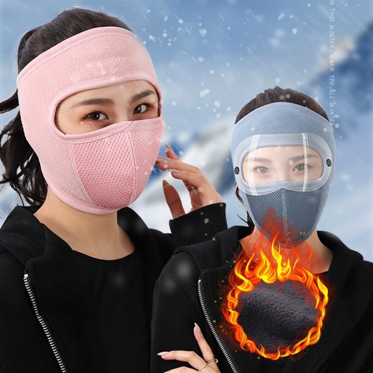 스키장 겨울 안면 보호 보온 골프 배달 방한 마스크 남자 넥 워머 : 생필품반점