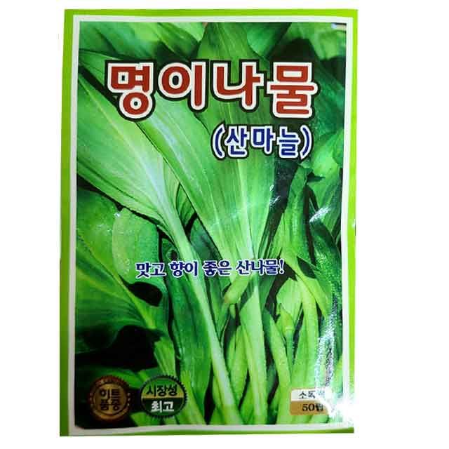 명이나물 50립 맛좋고 향이좋은 산마늘 : 농사나라