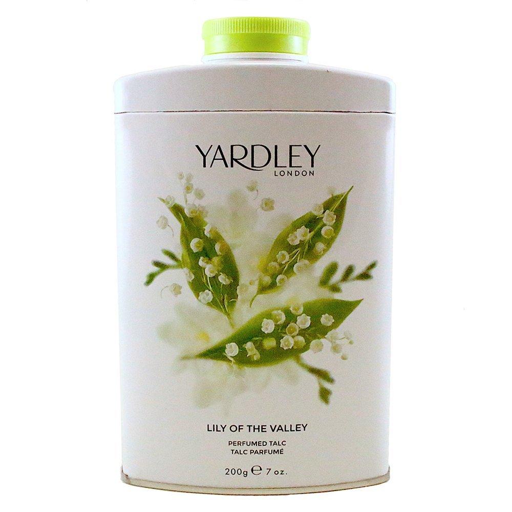 Yardley 릴리 오브 더 밸리 퍼퓸드 탈크 200g(7온스)/여성용 200g (7액량 온스) : 손안의백화점