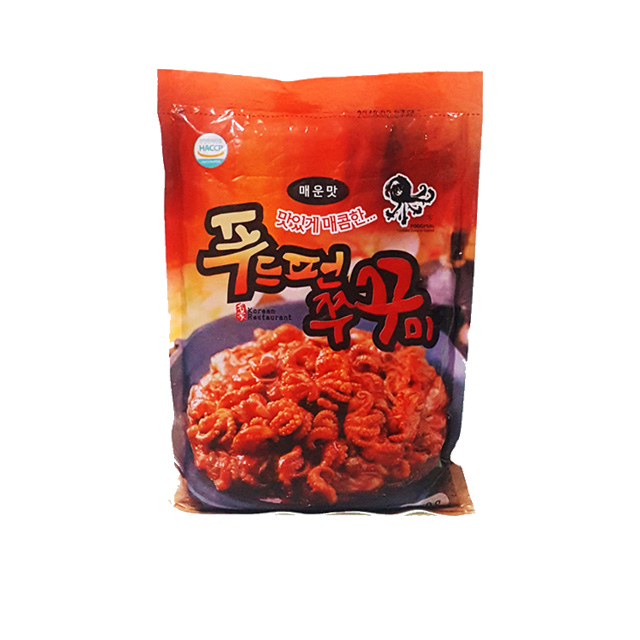 푸드펀 양념쭈꾸미 볶음 냉동 집들이안주 밀키트 500g : 직싸몰