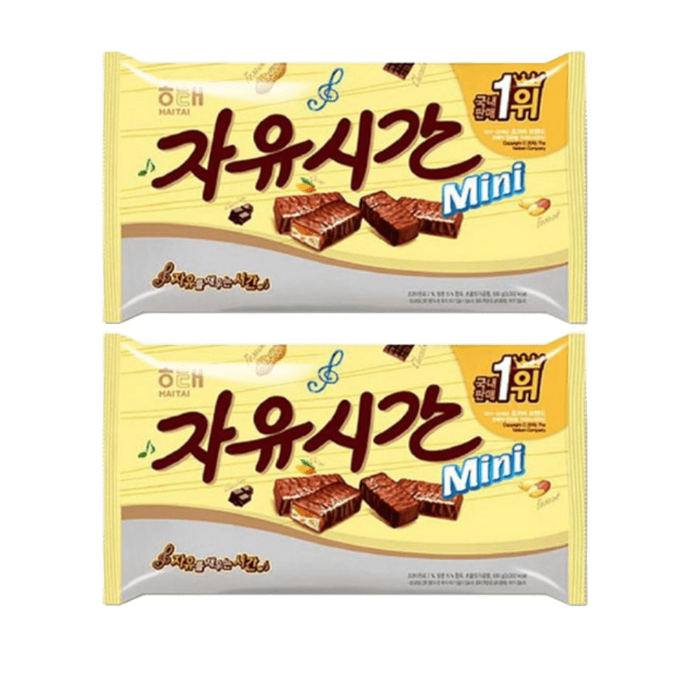 해태 자유시간 미니 초코바 630g 2개 간식 : 빌리투