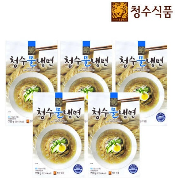 [청수] 비빔냉면(4인분) 720g x 1개 : 유통SOS