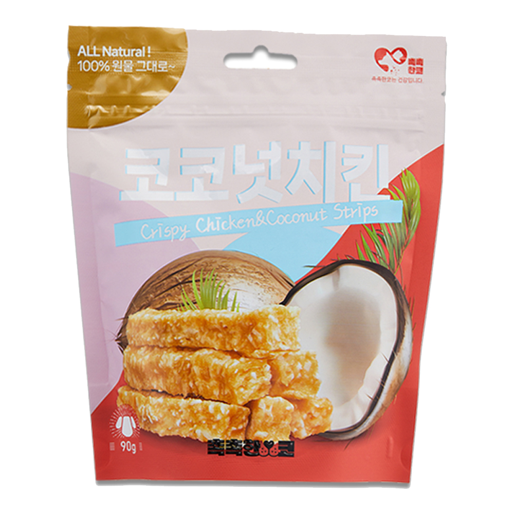 촉촉한코 코코넛치킨 90g : 오담 펫푸드