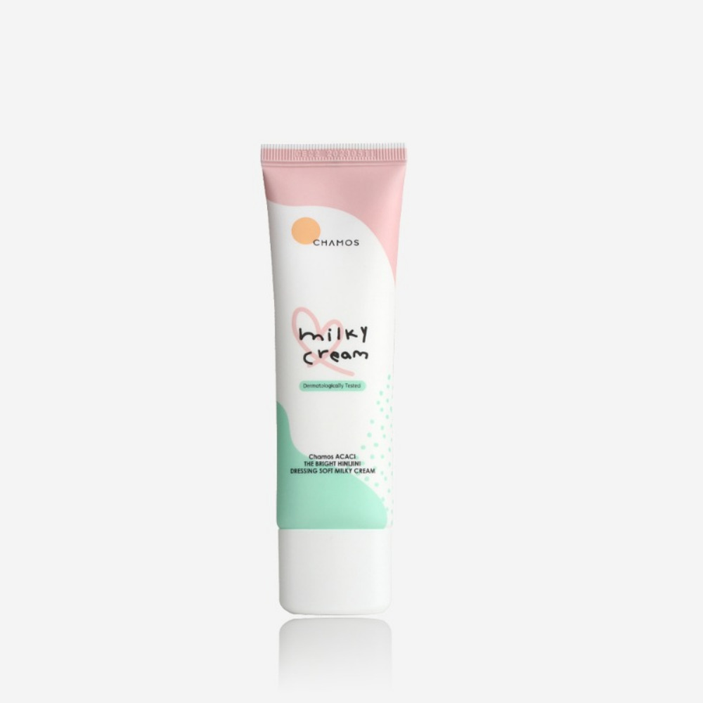 차모스 더 브라이트닝 히니지니 드레싱 소프트 밀키크림 50ml : 오늘의픽마켓스토어