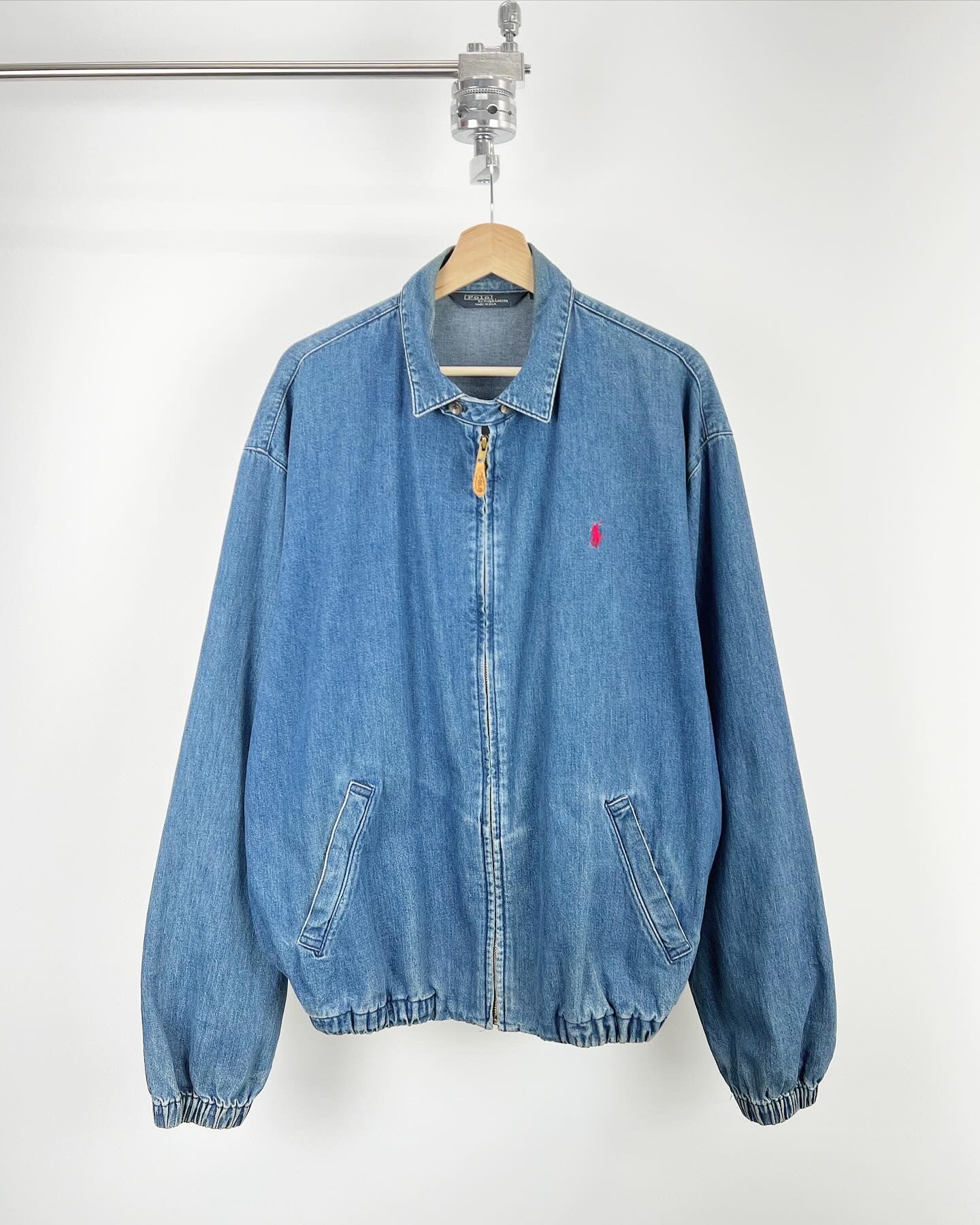 폴로 랄프로렌 80s USA 데님 스윙탑 자켓 : 폭스빈티지
