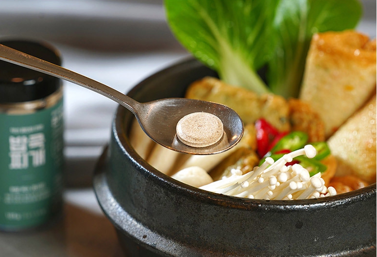 천연조미료 조미료 대신 자연재료 육수한알 고체육수 밥쿡찌개 105g(3g 35정) 2개 : 건강바이오