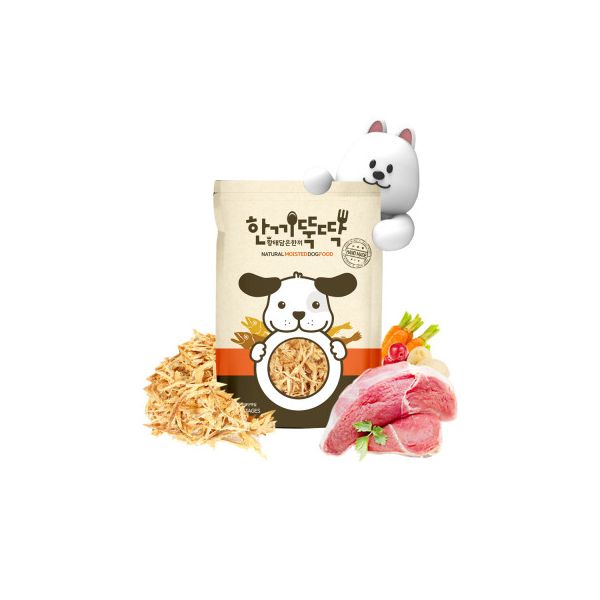한끼뚝딱 강아지 애견 습식 사료 황태와 소고기 3kg : 고객충성몰
