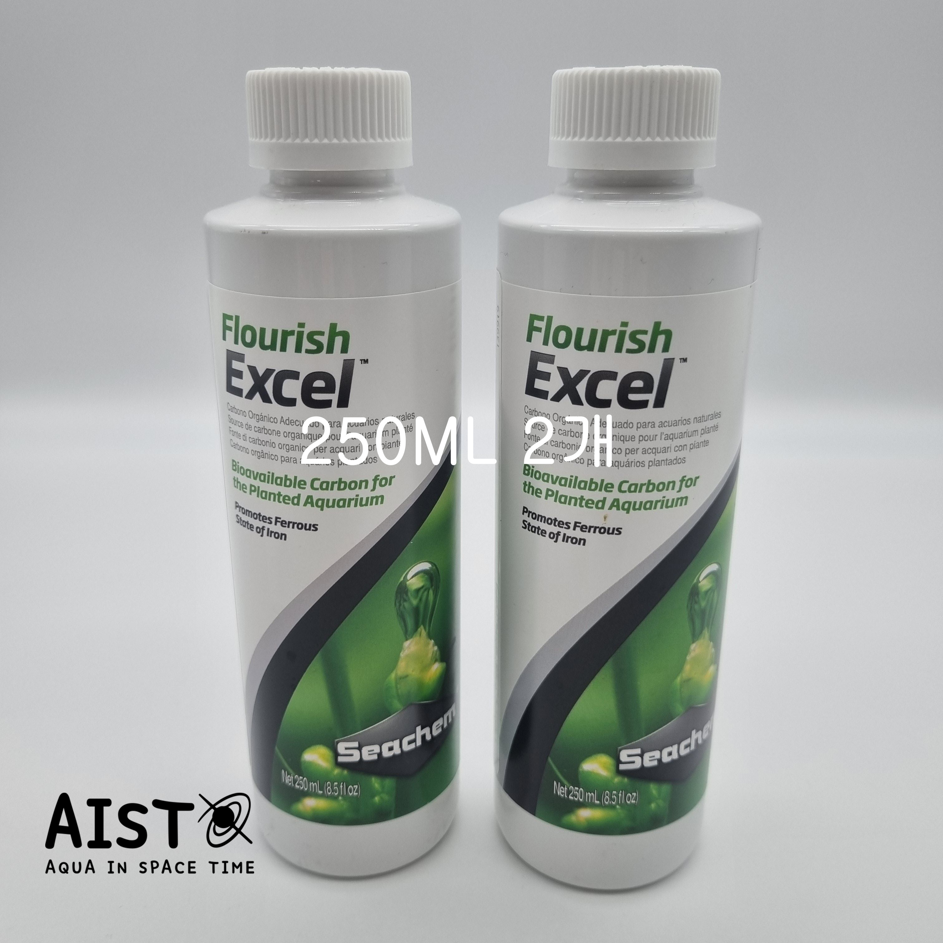씨캠 플로리쉬 엑셀 250ml 2개 / 액상이탄 CO2 이끼제거 : 시공간 속에 아쿠아