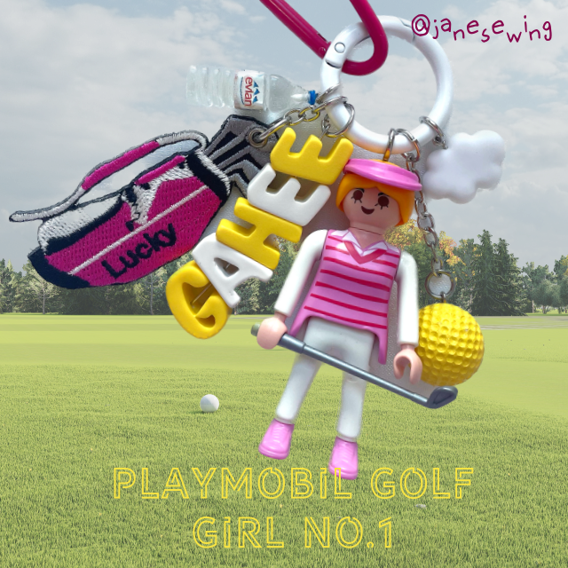 ⛳️플레이모빌 골프 키링 여자1 : 제인소잉