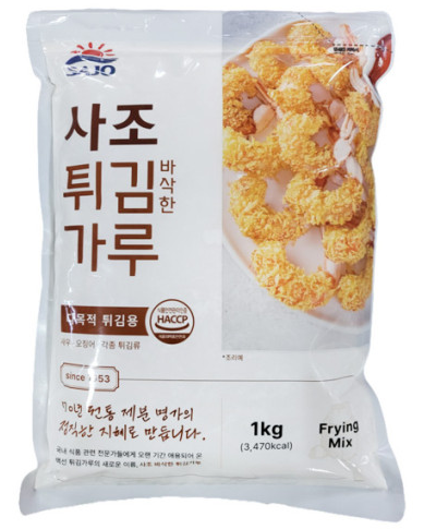사조 바삭한 튀김가루 1kg : 곰표유통