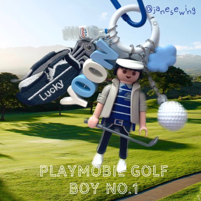 ⛳️플레이모빌 골프 키링 남자1 : 제인소잉