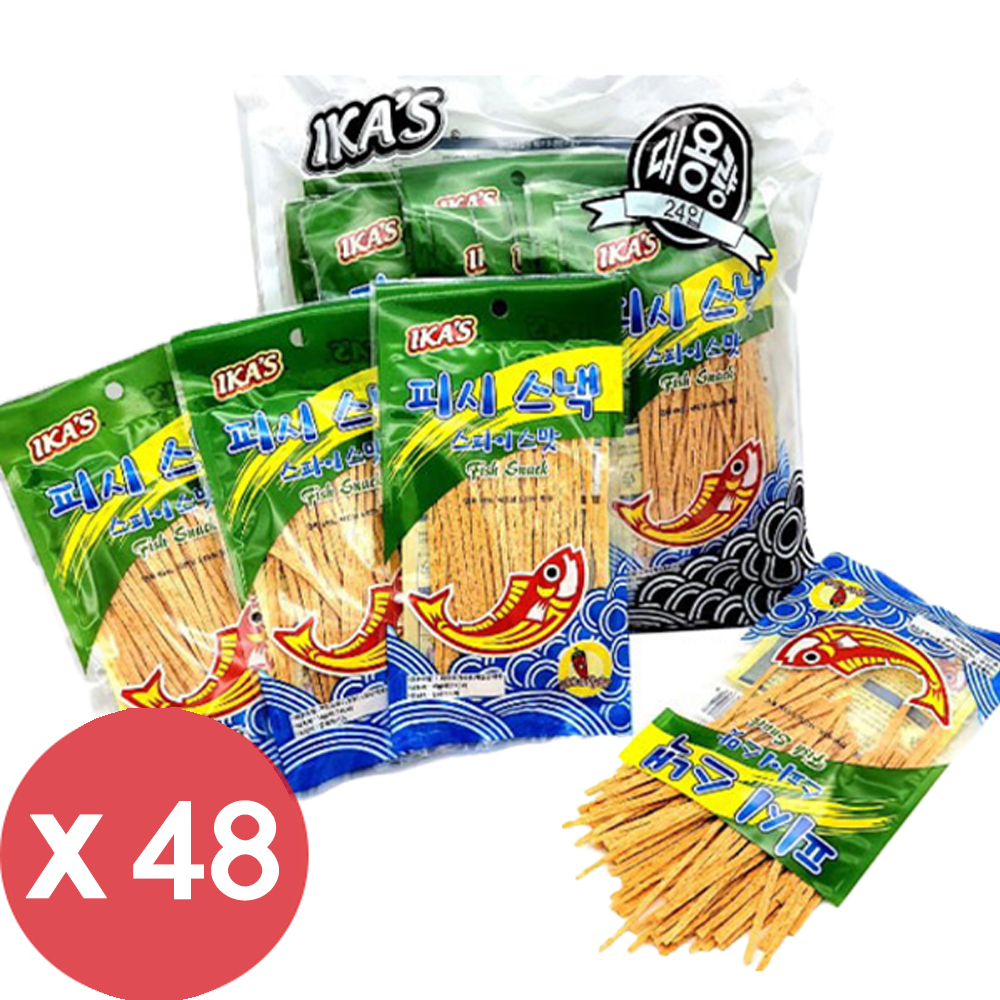 피시 스낵 스파이시, 13g, 48개 : 윈윈몬스터